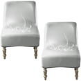 thumbnail image 1 of LKJYER Chair Covers Without Arms Waterproof, Slipper Chair Covers Armless, Armless Chair Slipcover Leather, for Living Room, Dining Room, Hotel, 1 of 7