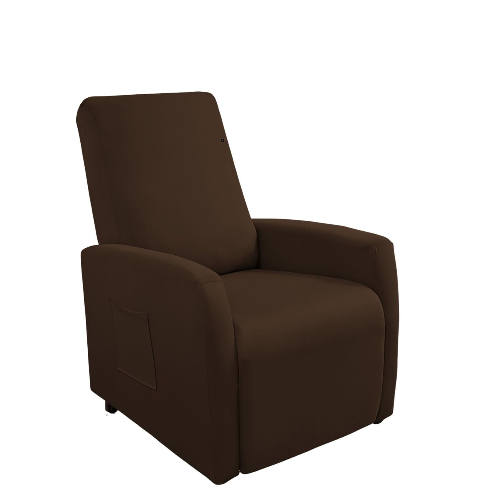 LKJYER Recliner Chair Covers 4 Pieces Waterproof Small Recliner Sofa Slipcover Stretch Recliner Slipcover for Lazyboy Recliner Chair with Storage Pocket Furniture Protector for Living Room