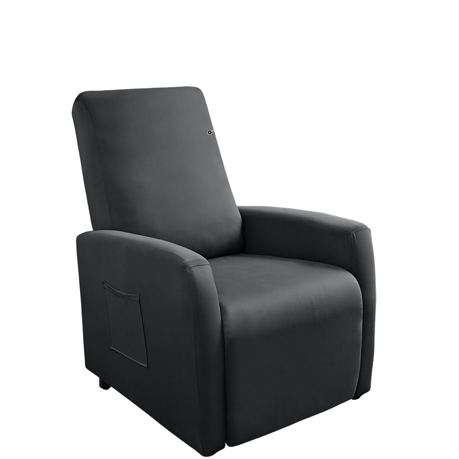 LKJYER Recliner Chair Covers 4 Pieces Waterproof Small Recliner Sofa Slipcover Stretch Recliner Slipcover for Lazyboy Recliner Chair with Storage Pocket Furniture Protector for Living Room