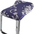 thumbnail image 1 of LKJYER Square Bar Stool Chair Slipcovers with Elastic Bottom Set of 4/2/1, Swivel Slip Covers for Counter Height Chair Covers Machine Washable Removable, 1 of 7