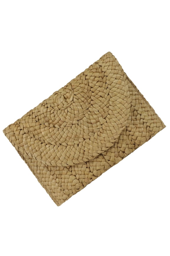 Straw Clutch Bag for Women Envelope Woven Clutch Handbag Summer Beach Purse