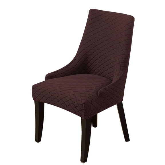LKJYER Stretch Wingback Side Chair Slipcover, Removable Wingback Chair Cover Slipcover Nonslip Dining Chair Covers Washable for Dining Room Banquet