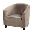 thumbnail image 1 of LKJYER Tub Chair Slipcover 1 Piece Stretch Club Chair Cover Spandex Elastic Armchair Couch Cover Sofa Furniture Protector for Living Room Hotel, 1 of 9