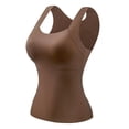 thumbnail image 1 of LKJYER U Neck Shapewear Built-in Bra Tank,  Tank Top, Tummy Control Compression Tank Tops for Women, 1 of 7