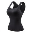 thumbnail image 1 of LKJYER U Neck Shapewear Built-in Bra Tank,  Tank Top, Tummy Control Compression Tank Tops for Women, 1 of 7