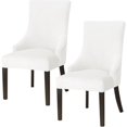 thumbnail image 1 of LKJYER Wingback Side Chair Cover Slipcover Velvet Stretch Arm Chair Protector Accent Chair Cover Slipcover Washable Upholstered Arm Dining Chair Covers for Dining Living Room Banquet Decor, 1 of 8
