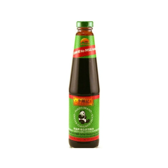 LKK Lee Kum Kee Panda Oyster Sauce (Panda Green Oyster 18oz, Pack of 2)