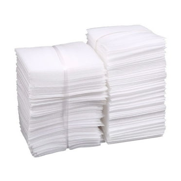 LKWLPD 100 Pieces Cushion Foam Pouches for Packing Dishes Foam Packing Pouches Packing Sleeves for Dishes Mug Cup Glasses Packing Supplies for Moving Packing Transportation and Storage