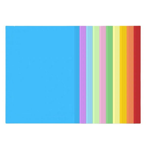 LKWLPD 100 Sheets Paper A4 Printer Paper Copy Paper Stationery Paper Solid Colored Printing Paper Origami Paper for Diy Kids Art Craft Crafting Decorating Cut To Size Paper