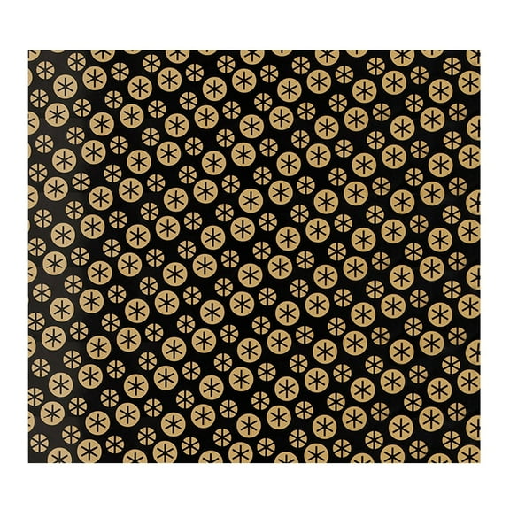 LKWLPD Christmas Wrapping Paper Classic Black Gold Printed Christmas Gift Paper 20 Inches Wide X 27.5 Feet Long Fashion Christmas Gift Wrapping Paper ﻿