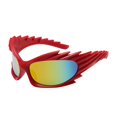 thumbnail image 1 of LKWLPD Hedgehog Shape Sunglasses Personality Hop Funny Glasses Fashion Cycling Punk, 1 of 4