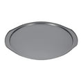 thumbnail image 1 of LKWLPD Pan 14 Inch for Oven, Pizza Steel Pan with Heat-insulating Silicone Handle, Nonstick Pizza Tray with No Holes, Round Pizza Baking Pan, Silver, 1 of 6