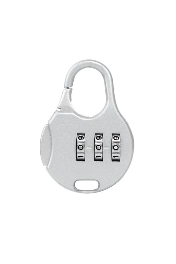 Small Combination Locks 3 Digit Combination Luggage Lock Custom Combo Suitcase Padlock for Travel Bags or Backpacks Sports Locker,A One Size