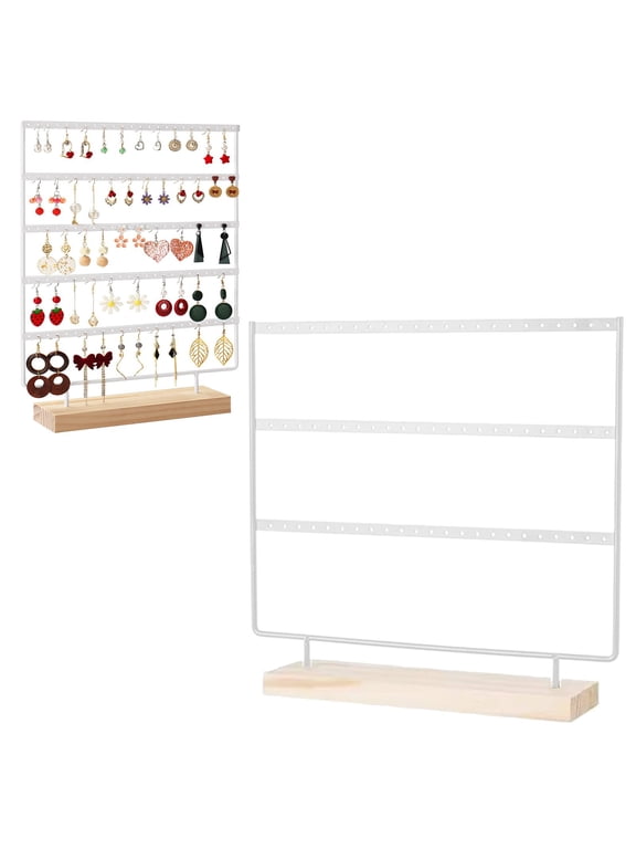 1 PCS Earring Holder Organizer, Ear Jewelry Tree Organizer for Women, Earring Hanger with 5 Tiers & 120 holes