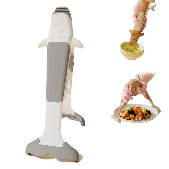 LKXGBMY 1 PCS Food Tongs - Mini Tongs for Safe Handling, Easy Serving with Pot Holder Function, Long Tweezers for Kitchen Cooking Oven Baking Food, Non Slip, Daily Use, Grilling