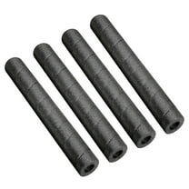 LKXGBMY 4Pcs 15.7 Inches Black Pipe Insulation Foam Tube, Pool Noodles Foam, Multi-Purpose Snake Pipe Wrap  for Outdoor Indoor Swimming Pool Handle and Winter Water Pipes