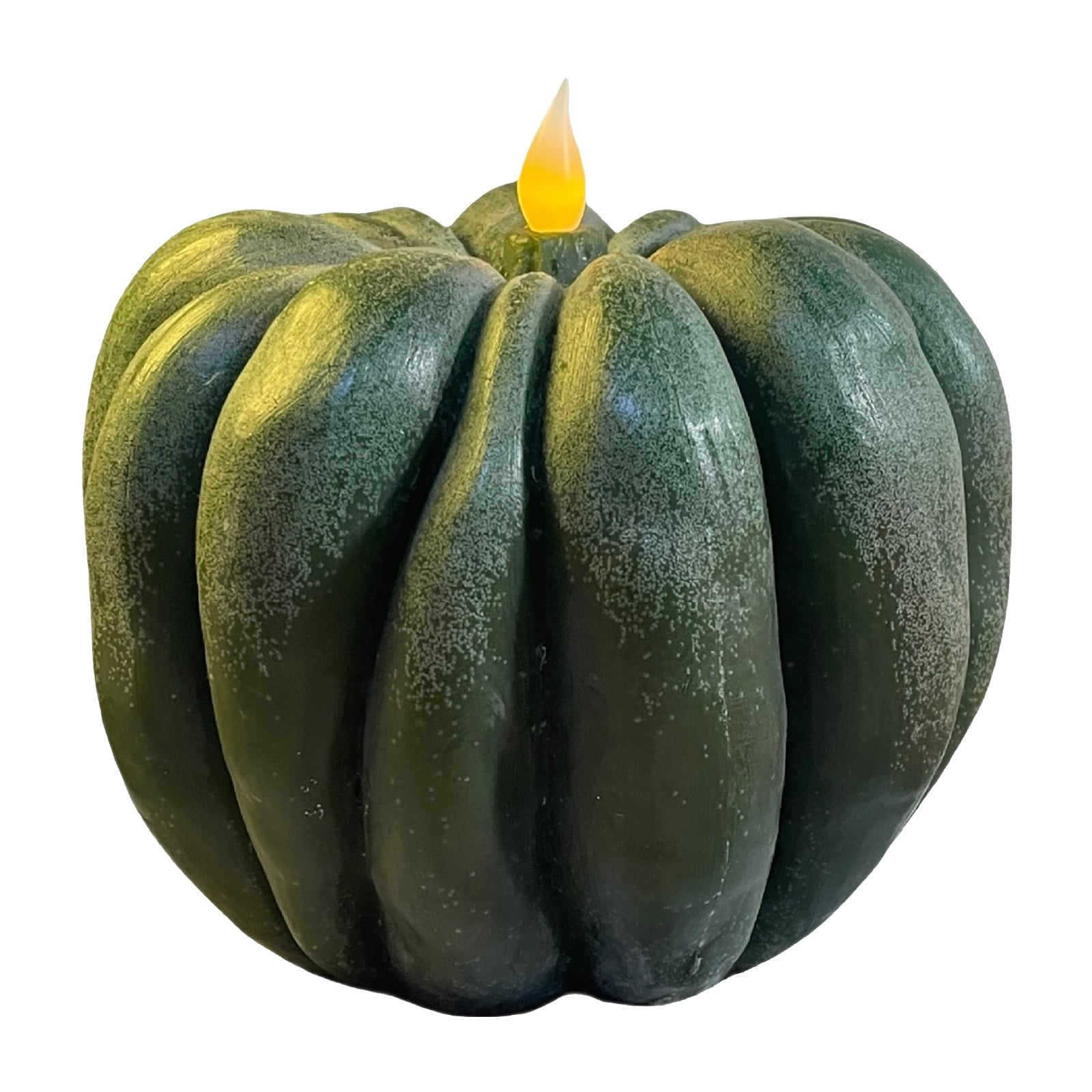 LKXGBMY Fall Decor - Fall Pumpkin Flameless Candles Flickering LED Candles Battery Operated Pumpkin Lights Fall Table Decor for Home,Halloween,Thanksgiving Green