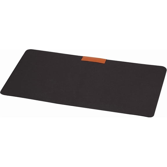 LKYUHGS-25x13 Desk Mat Protector, Dual Side Soft Smooth Mouse Pad Writing Mat for Office Home, Black