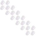 thumbnail image 1 of LKZQHMC 20 Pieces Guitar Fingertip Protectors Silicone Finger Guards Anti-slip Finger Protection Covers Caps for Stringed Instruments Guitar Mandolin Bass Counting Sewing,Clear, 1 of 5
