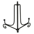thumbnail image 1 of LKZQHMC 3 Pack Plate Stands For Display,Plate Holder 4'',Picture Frame Stand of Metal,Frame and Artworks,Small Easel for Book,Tabletop Art,Picture,Photo Platter,Black, 1 of 9