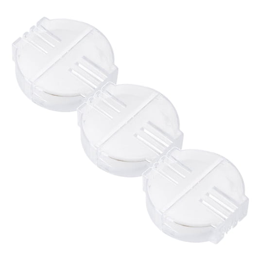 LKZQHMC 3 Pcs Thread Wax and Thread Conditioner - Contains Beeswax for Sewing and Gloss Thread Waxer Great Conditioner for Hand Sewing Embroidery to Strengthen and Reduce Knots,White