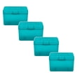 thumbnail image 1 of LKZQHMC 3 x 5 inch Index Card Box - 4 Pcs Index Card Holder Notecard Box Recipe Card Box Plastic Storage organizer for Filling Index Cards,Note cards,Flashcards,Recipes and Addresses,Green, 1 of 8
