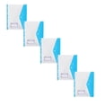 thumbnail image 1 of LKZQHMC Binder Pocket 5 Pack Plastic Envelopes Binder Folders 11 Holes Expandable Binder Folders for 2/3/4 Ring Document Pouch with Snap Button & Label Loose-Leaf Transparent for office Home,Blue, 1 of 6