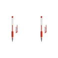 thumbnail image 1 of LKZQHMC Liquid Ink Rollerball Pens: 2 Red Extra Fine Point Tip 0.5mm Rolling Pen for Smooth Writing Coloring Drawing Journaling No Bleed & Smear &Red, 1 of 5