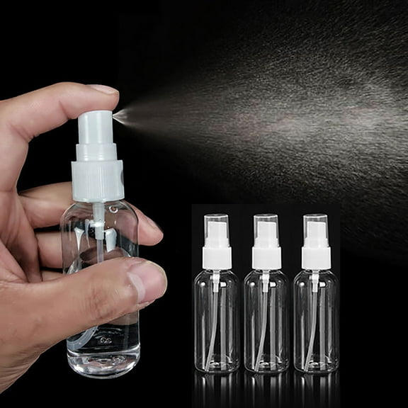 LKZQHMC Mini Spray Bottles, Small Spray Bottle, Plastic Travel Spray Bottle for Liquids, Refillable Hand Spritzer Bottles for Liquids, Clear Alcohol Spray Bottles