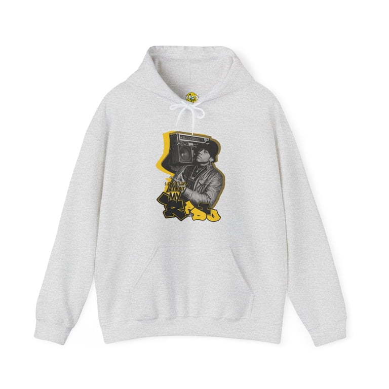 LL Cool J Boombox Hoodie, Retro Hip Hop Legend Sweatshirt, 80s Hip 