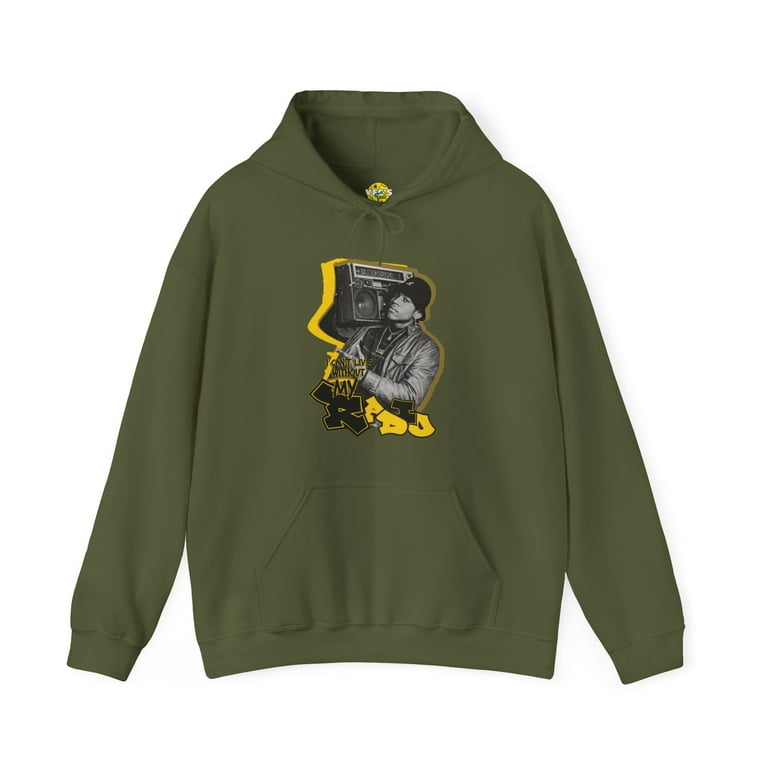 LL Cool J Boombox Hoodie, Retro Hip Hop Legend Sweatshirt, 80s Hip 
