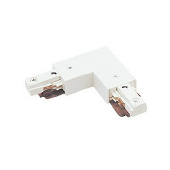 LL-LEFT-BN-WAC Lighting-Accessory-Single Circuit L Series Left T Connector-2.75 Inches Wide by 0.75 Inches High-Brushed Nickel Finish