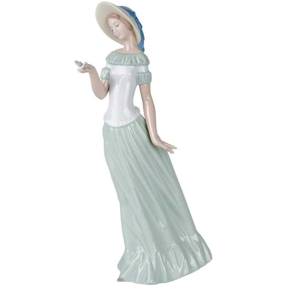 LLADR Nao The Butterfly's Dance Porcelain Figurine