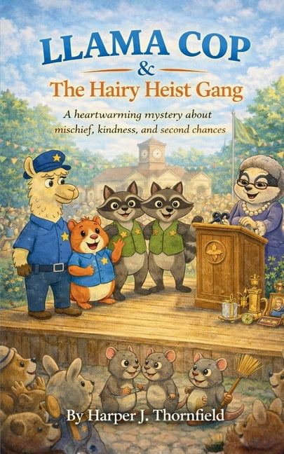 LLAMA COP & The Hairy Heist Gang: A heartwarming mystery about mischief, kindness, and second chances, (Paperback)