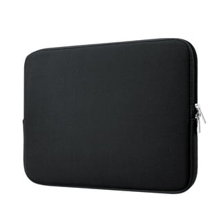 Basics 11.6-Inch Laptop Sleeve, Protective Case with Zipper - Black