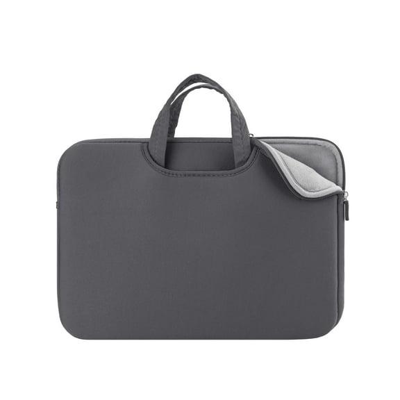 LLAYOO 11.6 Inch Laptop Sleeve Cover Chromebook Case Compatible with 11-11.6 Notebook Computer Tablet, Protective Slim Padded Carrying Bag with Handle Strap Pocket (Gray, Upgraded Version)