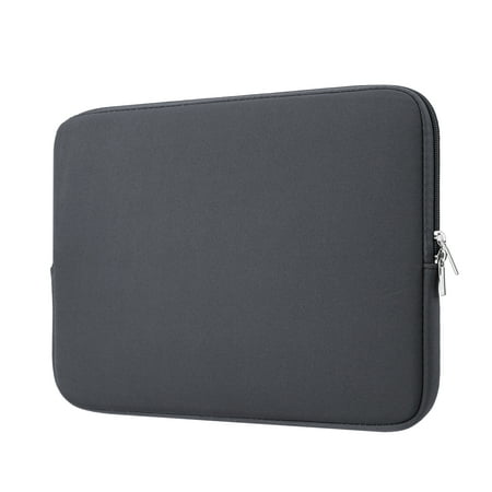 LLAYOO 13 Inch Laptop Sleeve Protective Case Soft Carrying Bag Zipper Cover Compatible with 13.3 MacBook Air/Pro/Retina/Touch Bar for 13" Notebook Computer Tablet Ultrabook Chromebook(Gray)