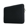 thumbnail image 1 of LLAYOO 14 Inch Laptop Sleeve Diamond Foam Shock Resistant Neoprene Padded Case Fluffy Lining Zipper Cover Carrying Bag Compatible with 14" Notebook Computer Tablet Chromebook (Black), 1 of 8