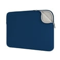 thumbnail image 1 of LLAYOO 15.6 Inch Laptop Sleeve Protective Case Soft Lining Zipper Cover Padded Carrying Bag Compatible with 15.6" Notebook Computer Ultrabook Chromebook(Navy Blue,Upgraded Version), 1 of 7