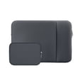 thumbnail image 1 of LLAYOO 15 Inch Laptop Sleeve Protective Case Soft Cover Computer Bag with Front Pocket & Accessories Pouch,Compatible with 15.4 MacBook Pro Specially for 15.4” New Model A1707 A1990(Gray), 1 of 7