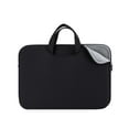 thumbnail image 1 of LLAYOO Laptop Sleeve Case for 15 Inch MacBook Pro Partial Chromebook Notebook Computer Ultrabook, Protective Slim Padded Carrying Bag Cover with Handle Strap Pocket (Black, Upgraded Version), 1 of 7