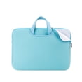 thumbnail image 1 of LLAYOO Laptop Sleeve Case Compatible with 16 Inch MacBook Pro Partial Chromebook Notebook Computer Ultrabook, Protective Slim Padded Carrying Bag Cover with Handle Strap (Blue, Upgraded Version), 1 of 7
