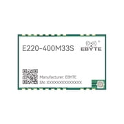 LLCC68 433MHz Lora FSK Wireless FR SPI Module E220-400M33S 33dbm Long Distance 16km PA+LNA Industrial Grade High Speed