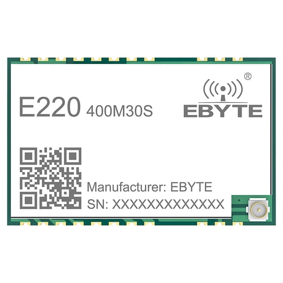 LLCC68 LoRa Wireless Module 433/470MHz E220-400M30S 30dBm Long Range 10km IPEX/Stamp Hole Antenna SMD SPI Wireless Module