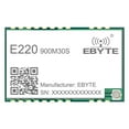 thumbnail image 1 of LLCC68 LoRa Wireless Module 868/915MHz E220-900M30S 30dBm Long Range 10km IPEX/Stamp Hole Antenna SMD SPI Wireless Module, 1 of 6