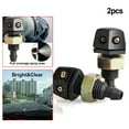 thumbnail image 1 of LLDI 1Pair Car ABS Plastic Front Windshield Windscreens Washer Jet Common Wiper Nozzle Water Spray Auto Replacements Accessories, 1 of 9