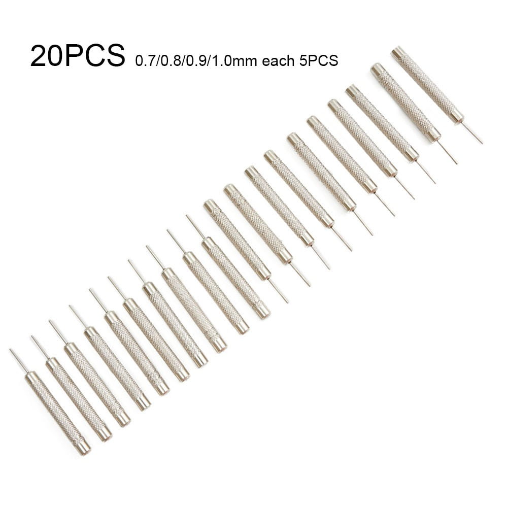 LLDI 20PCS thimble smith Tube Punch Drift Pin Set Cleaning Care Tool ...