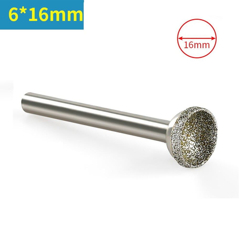 LLDI Diamond Mounted Point Head Spherical Concave Coarse Grinding Bit ...