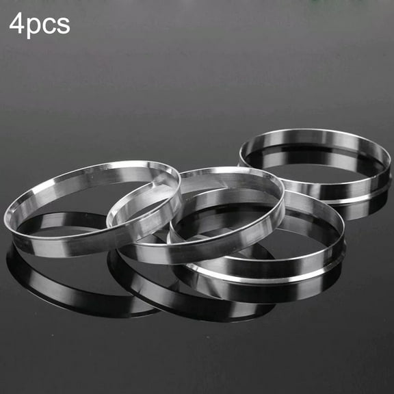 LLDI For BMW Hub Centric Rings 74.1mm to 72.6mm Silver Aluminum Wheel Spacers Set of 4 Car Accessories