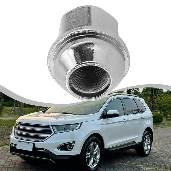 LLDI For Ford Transit Connect S-Max Wheel Nut ACPA1012JXA Silver Steel Replacement Part for Multiple Models